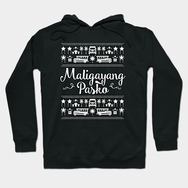 Maligayang Pasko Green Version Hoodie by Design_Lawrence